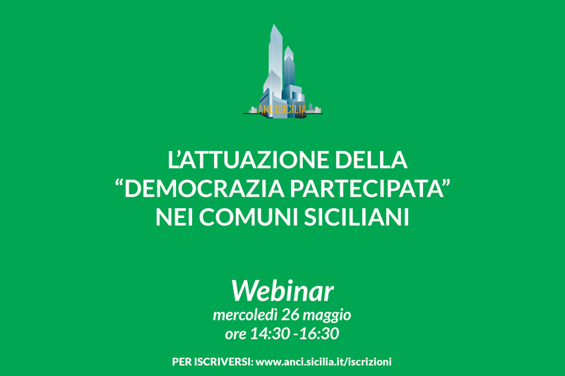 “Spendiamoli Insieme” mercoledì alla videoconferenza dell’ANCI